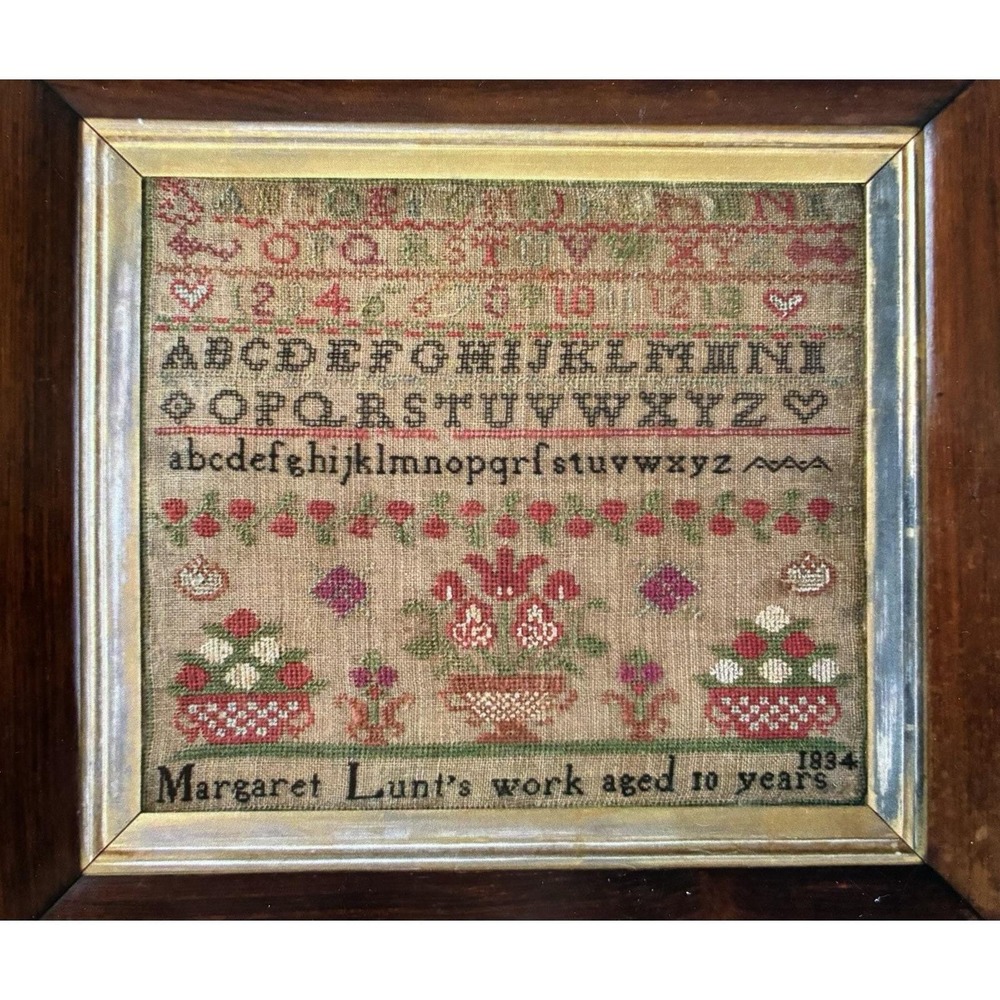 Margaret Lunt - 1834 Cross Stitch Pattern By Olde Willow Stitchery